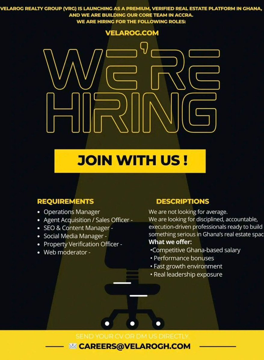 ghana_career's tweet image. #vacancies