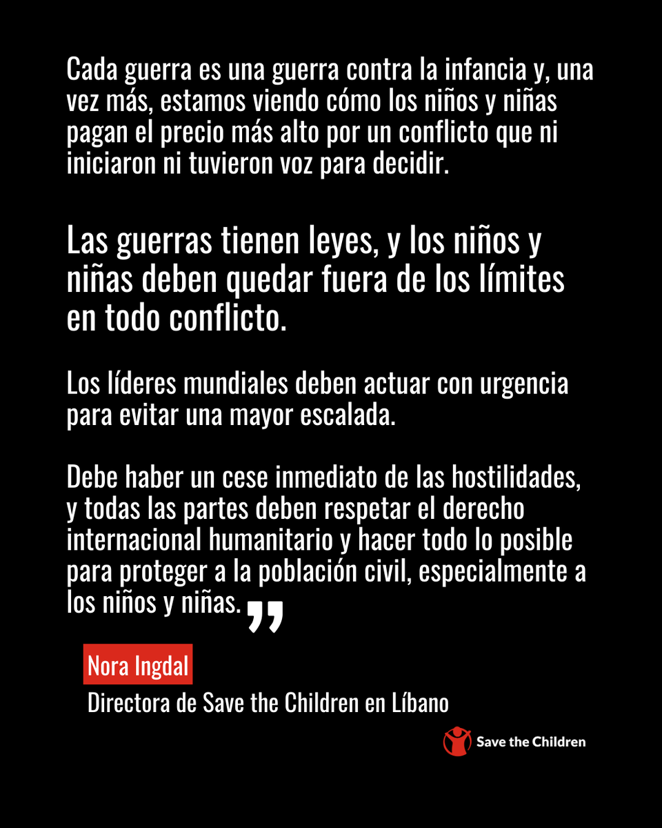 Save the Children Es tweet media