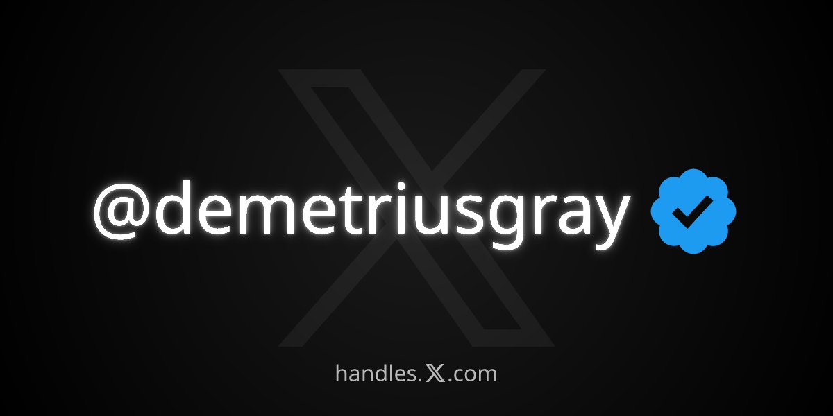 Demetrius Gray tweet media