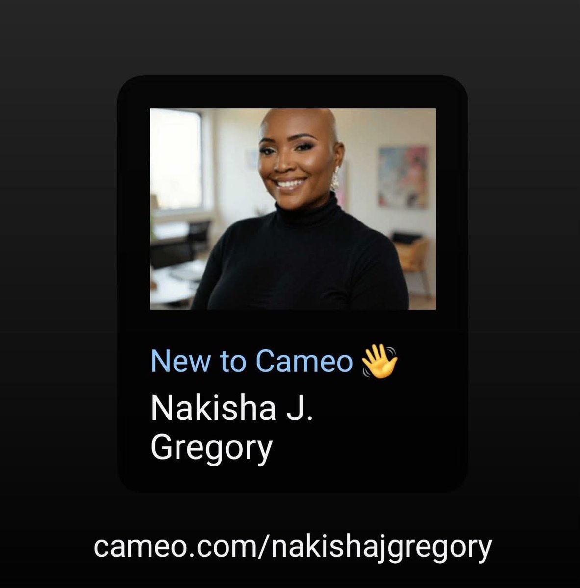 JustAskKish's tweet photo. I’m now on Cameo 🎥
If you need confidence, clarity, encouragement, or a powerful Champion’s Thought pep talk. I’ve got you!
Book a personalized message for birthdays, big moments, or mindset resets.
Let’s activate the Champion in you on command.
👉 https://t.co/xLlh6Svyhp https://t.co/9WqUNvwEJa