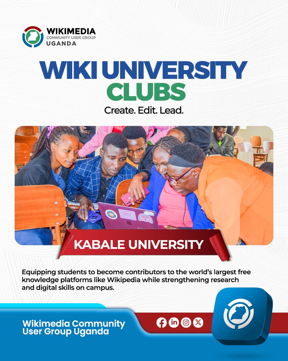 Wikimedia Community User Group Uganda tweet media