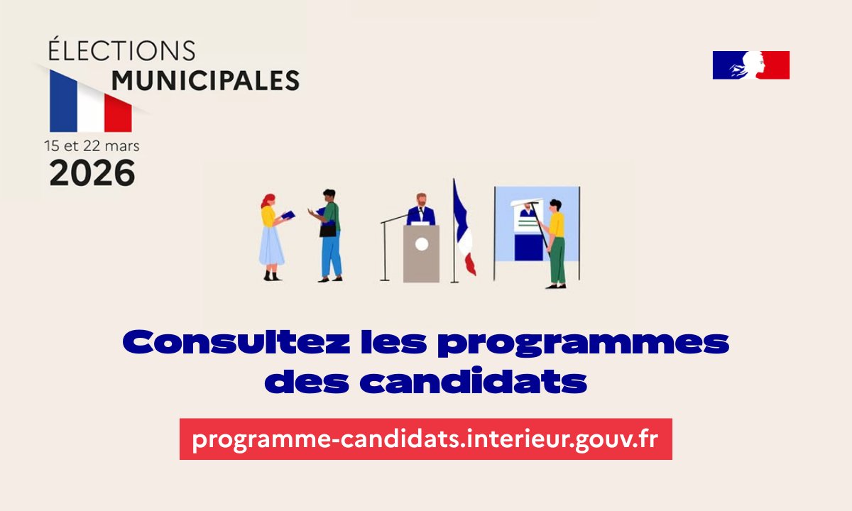 Image de Préfète de la Savoie - 🗳️ #Municipales2026 | Le premier tour des élections municipales et communautaires aura lieu ce dima
