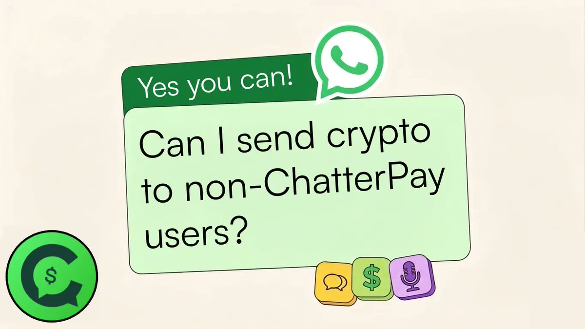 ChatterPay tweet media