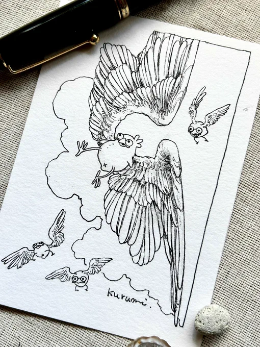 ドリだって飛べるですよ🪽 