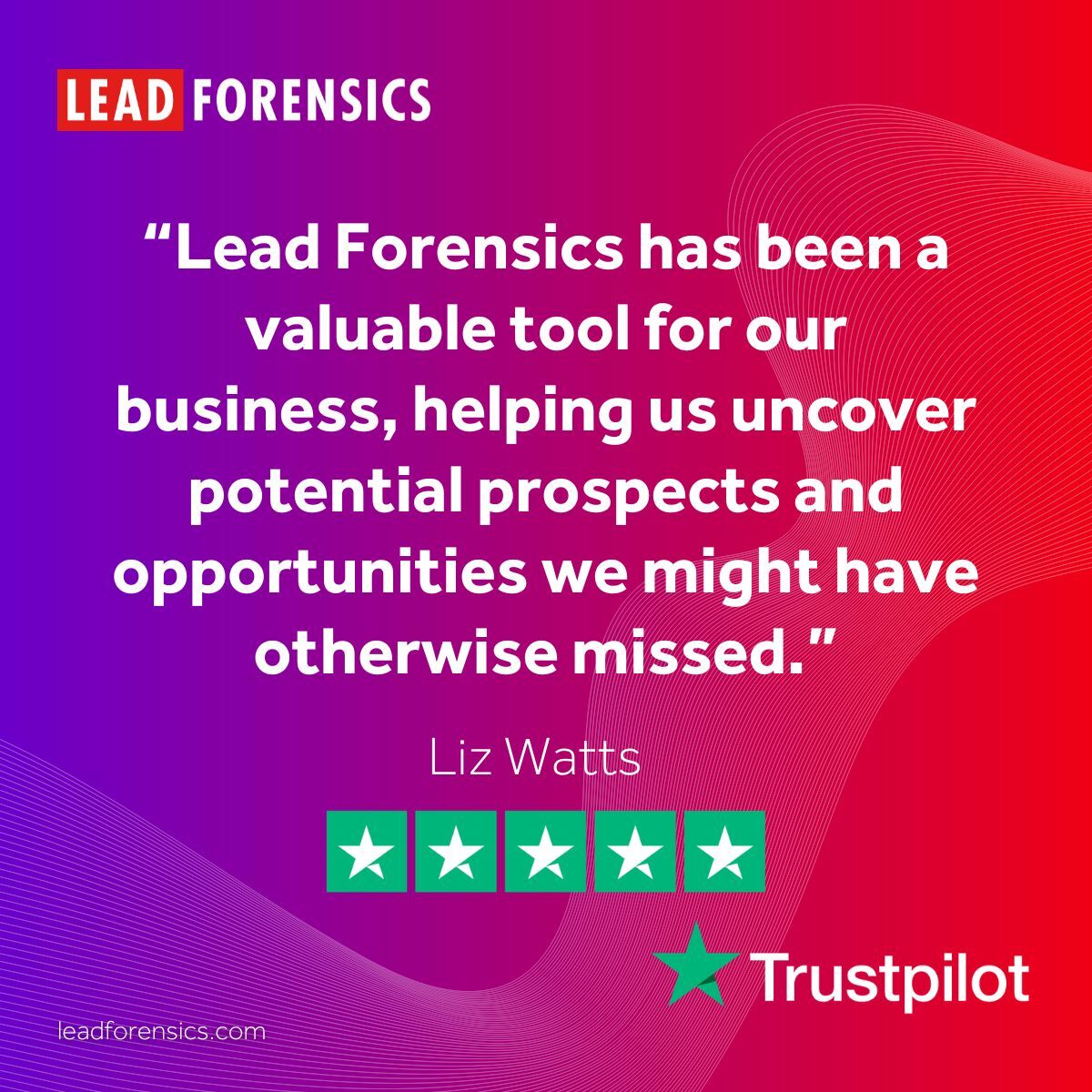 Lead Forensics tweet media