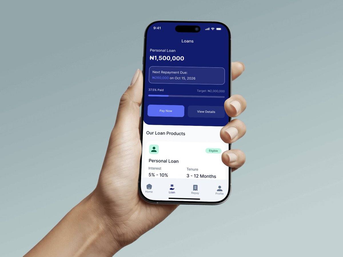 designedbyfunke's tweet photo. Designed the Credixa dashboard for clarity. Key info shows instantly so users can apply, borrow and move on. Bottom navigation keeps everything within easy reach.
#Fintech #ProductDesign #Blue #Opticom #Design #Figma #UIUX #UserInterface #UserExperience https://t.co/01JSnIndJ1