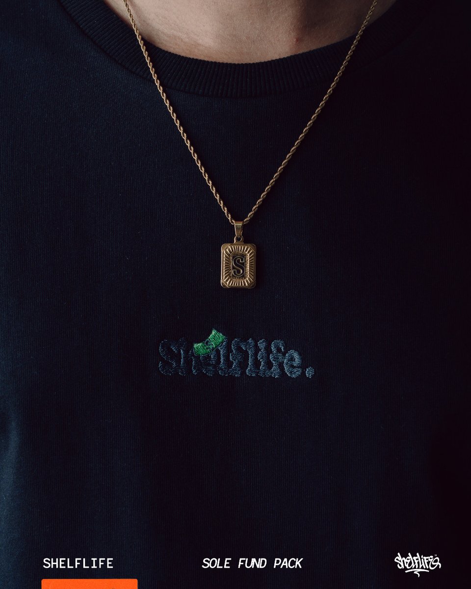 shelflifestore's tweet photo. The Shelflife Sole Fund collection is made for those who live the sneakerhead mindset, quietly stashing for the next drop, but never compromising on style. From the soft, premium tees to the hoodie, every piece is crafted for comfort.

Available now, in-store &amp; online. https://t.co/8Otv1Dg7mY