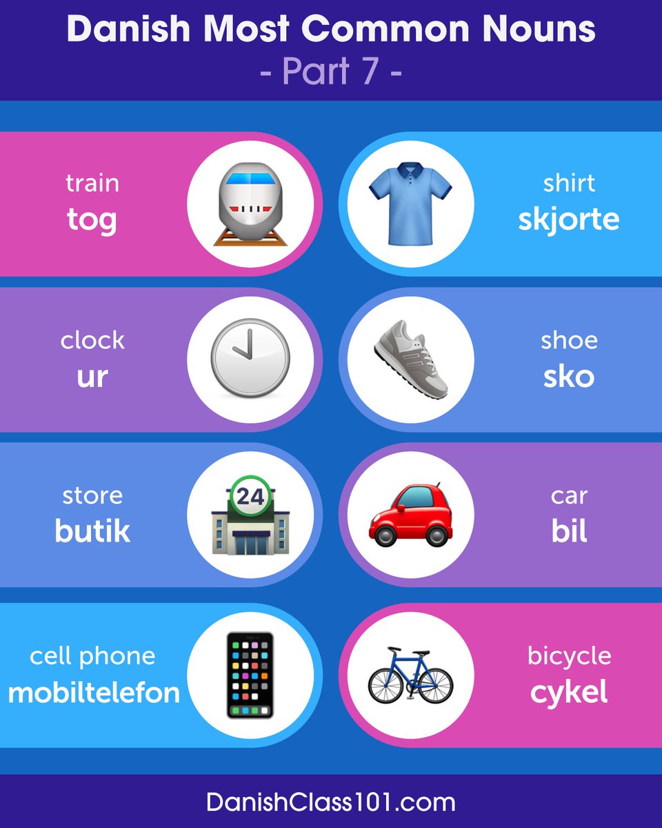 Learn Danish - DanishClass101.com tweet media