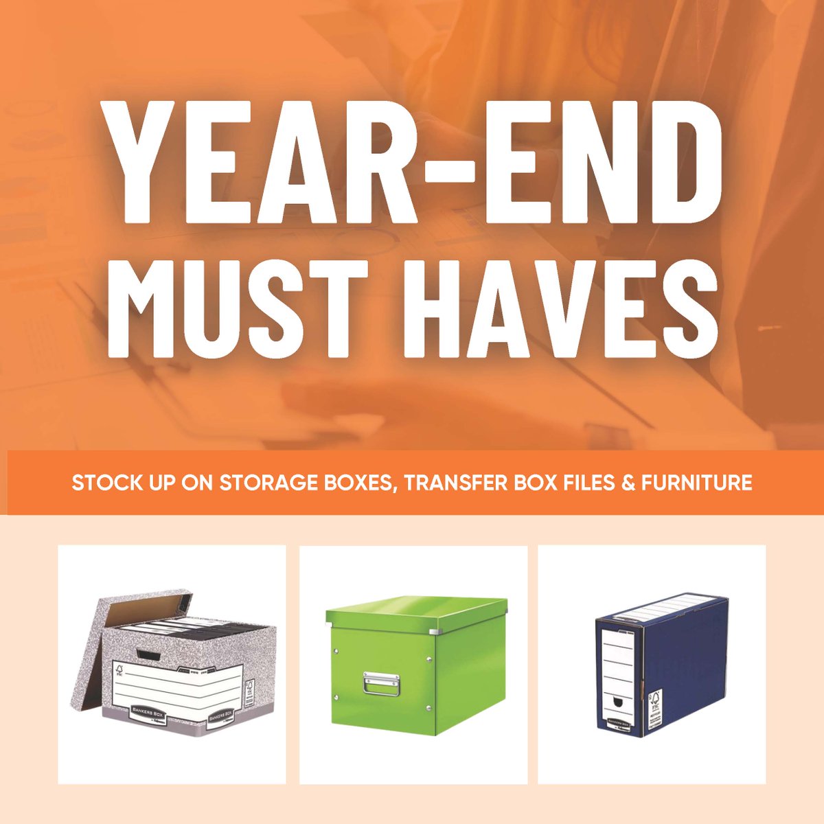 Compleat_Office's tweet photo. Year-End Must Haves 📊

As we approach the end of the financial year, it’s the perfect time to review, refresh, and restock the essentials that keep your business running smoothly.

Stock up on the essentials: https://t.co/Aak2hJmnZW

#EndOfFinancialYear https://t.co/pXyRanJPZ1