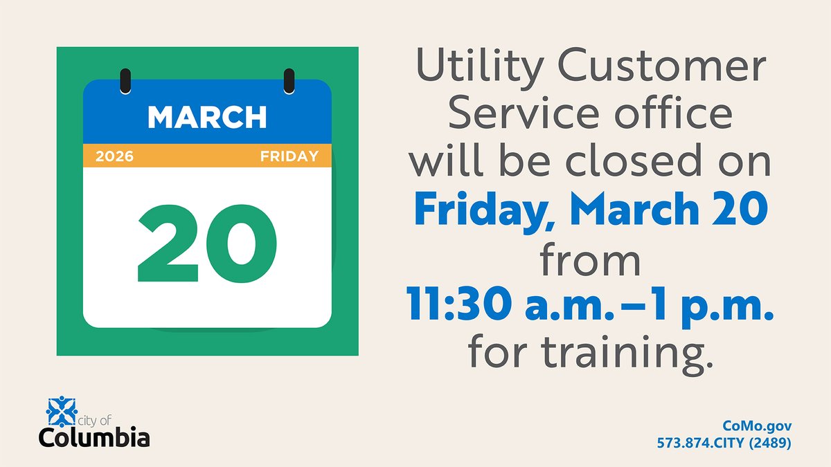 City of Columbia, MO tweet media