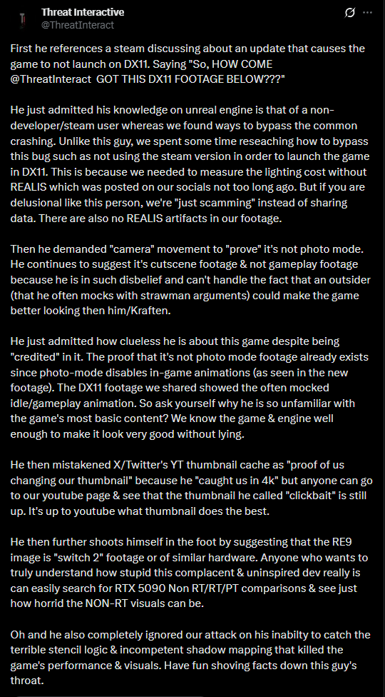 Threat Interactive tweet media