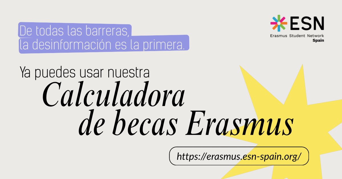 💰 ¿Cuánto dinero recibiré si hago una movilidad internacional? Es una de las preguntas más frecuentes entre el estudiantado que quiere realizar una movilidad internacional.

Y hemos desarrollado una herramienta para dar respuesta. 🧵