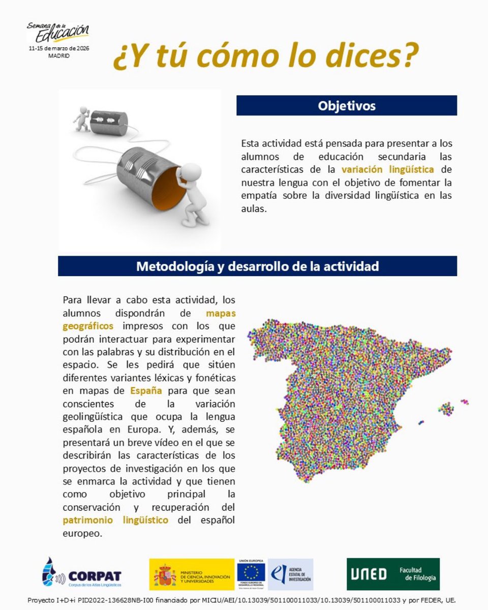 CORPAT | Corpus de los Atlas Lingüísticos tweet media