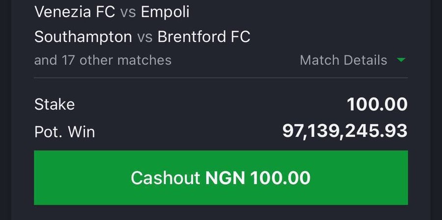 MrSofttips's tweet photo. 2 mins draw On Sportybet to Win 97M Ready🍀

Code is Ready Who is Ready?
If you have  N100 to play tap ❤️ like  now 
Just say boom and retweet guys https://t.co/CGFaOOoGXq