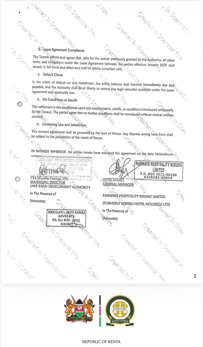 MkenyaReal_'s tweet photo. LBDA manages its properties through contracts and legal processes. That is RuleOfLaw in practice, not political instruction. Any dispute falls under administrative and court oversight. #CourtRecords https://t.co/WEJSLch3dC
