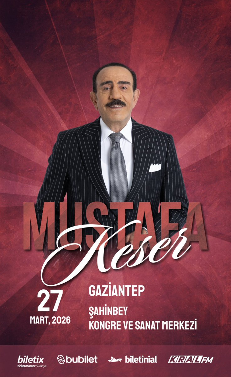 “Bütün Mezunlarımızı 27 Mart’ta
Gaziantep Şahinbey Kongre ve Sanat Merkezi’nde
Mustafa Keser’le unutulmaz bir geceye bekliyoruz.”