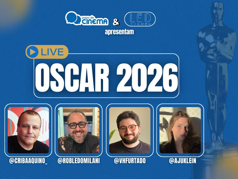 Oscar 2026 :: Acompanhe a premiação com o Papo de Cinema ao vivo no YouTube

A partir das 19h, direto da LED  Filmes, equipe analisa indicados, revela curiosidades e comenta momentos marcantes da noite do Oscar 2026.

Saiba tudo sobre a live: l1nq.com/BN0zP