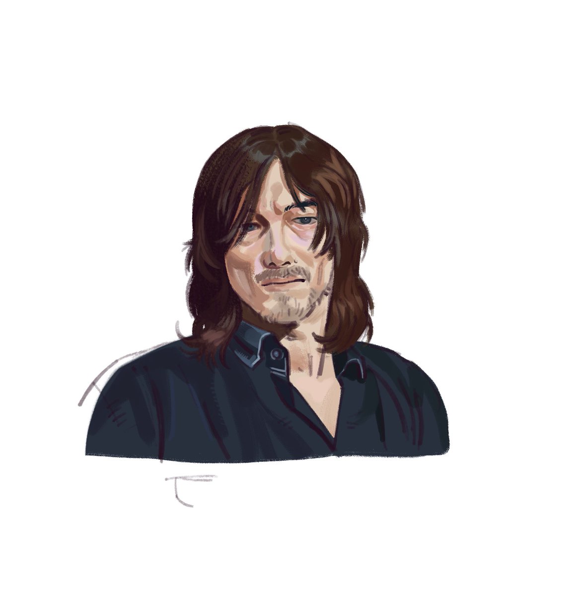 caterpillar_565's tweet photo. My attempts to draw a stinky
#deryldixon #thewalkingdead #fanart #digitalart #wip https://t.co/jALAlOaQwf