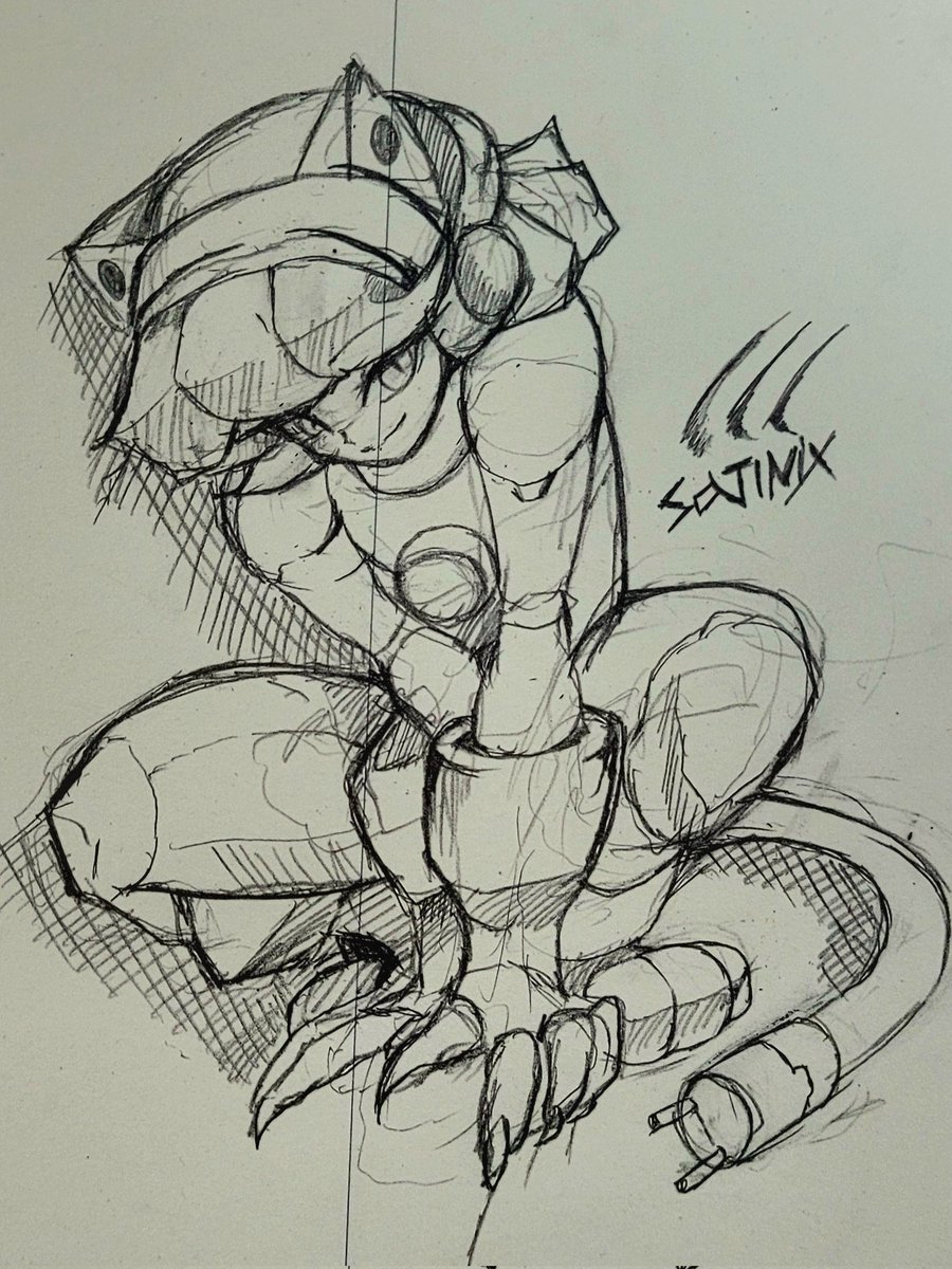 ISaljjin's tweet image. Catbot 캣봇 222
#originalcharacter #reploid