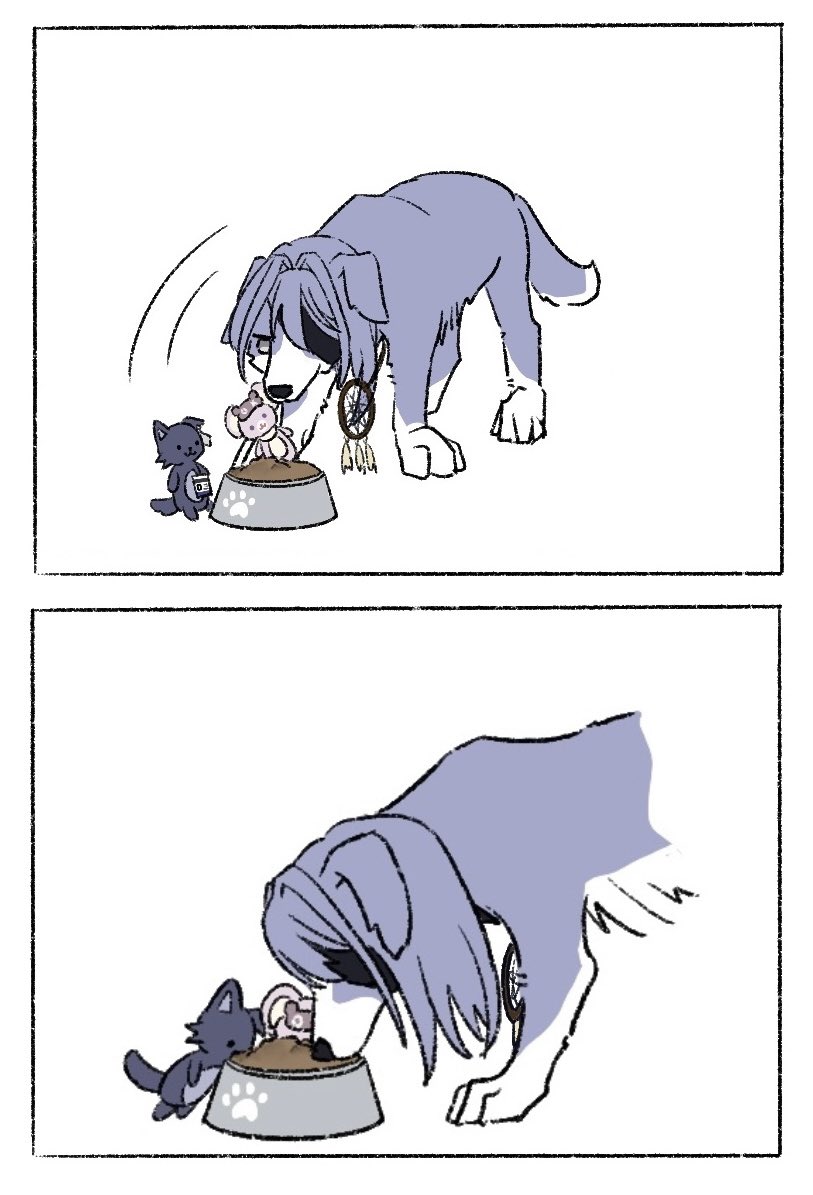 neran_61227's tweet photo. 一起吃飯飯🐶 https://t.co/592vwawN9H