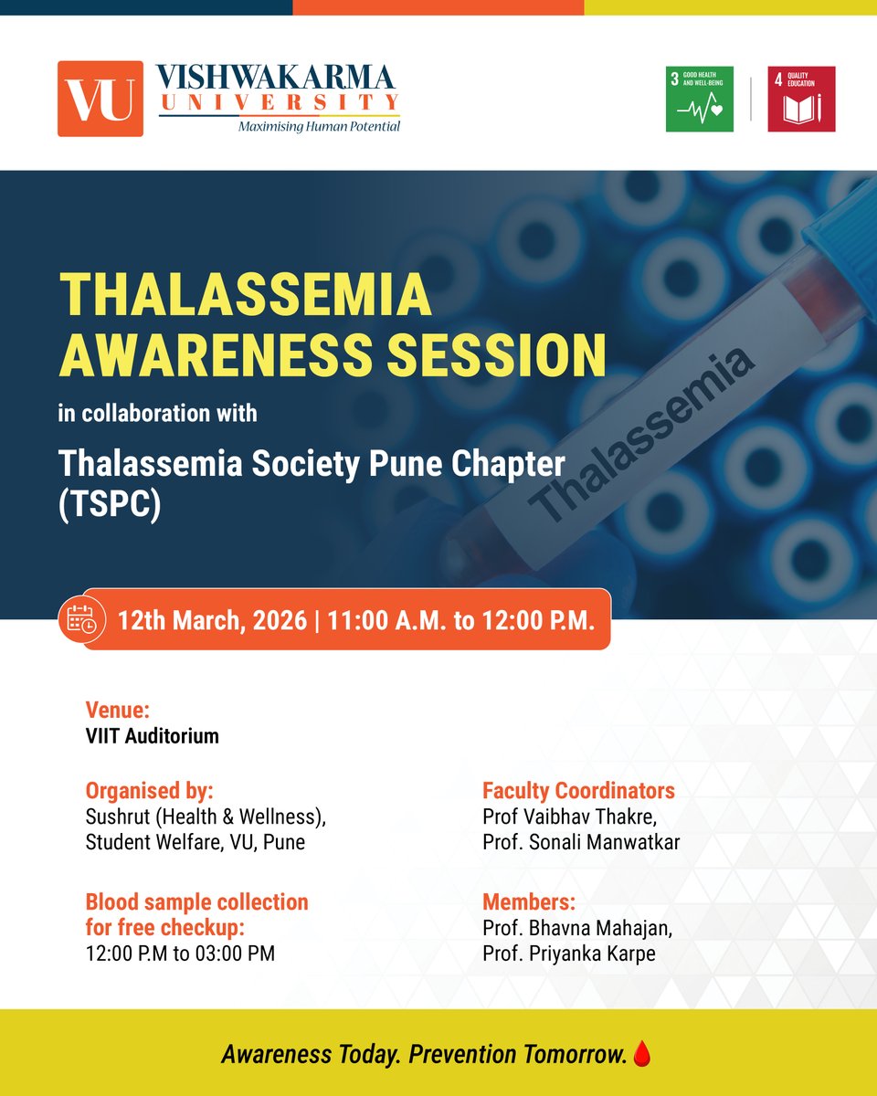 Vishwakarma University, Pune tweet media