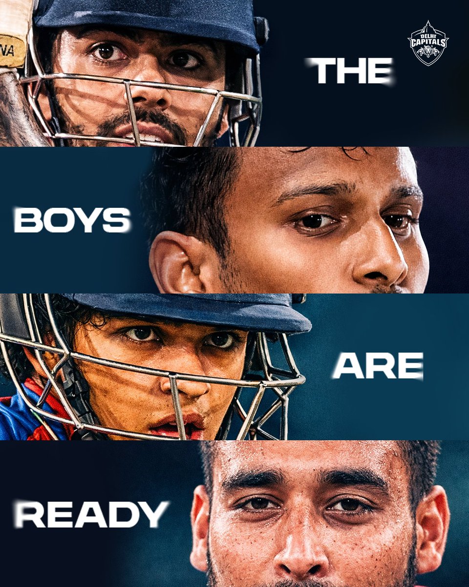 The roar will begin soon 💙❤️