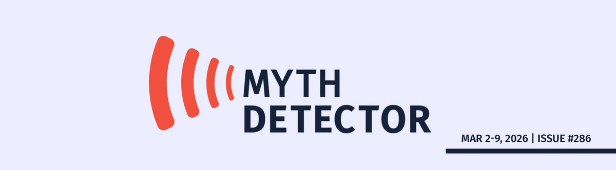 Myth Detector tweet media