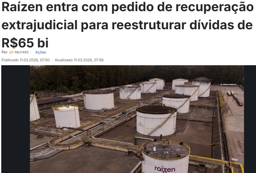 traderdocerrado's tweet photo. #RAIZ4 #Raizen $CSAN Bingo🎯

🚨Alertado com antecedência (meados de 2025) para nossa Comunidade VIP💎

Empresa deve apresentar um PREJ com o objetivo de obter 90 dias de proteção contra credores enquanto negocia uma reestruturação mais ampla