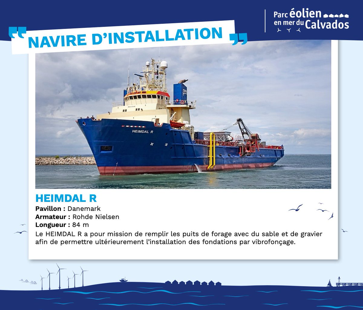 Parc éolien en mer du Calvados tweet media