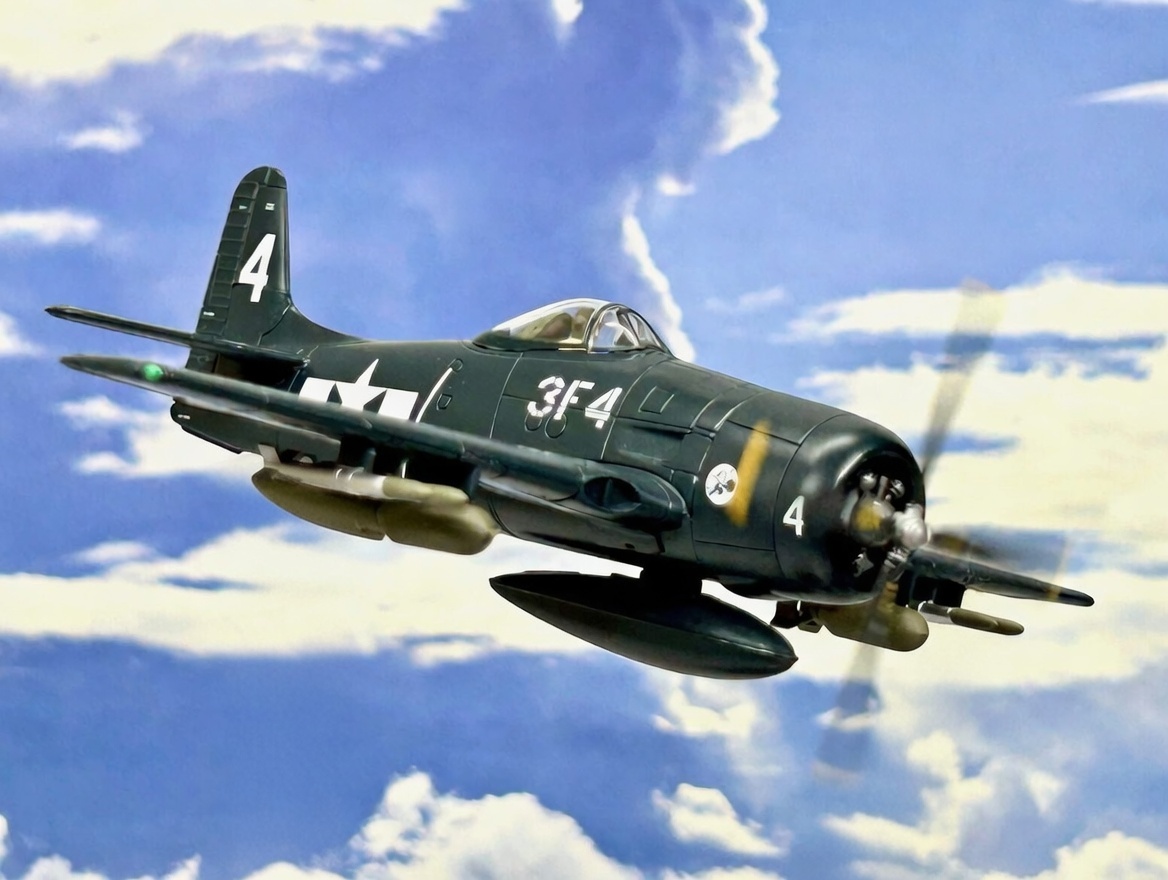 Sq3YB4gNjsd9OqL's tweet photo. ゼロ戦のライバル機 ？？？
#第二次世界大戦アメリカ海軍機コレクション 
#F8F #ベアキャット # Bearcat
#スカイマックス SkyMax
#ダイキャストモデル https://t.co/CClhPCaWdg
