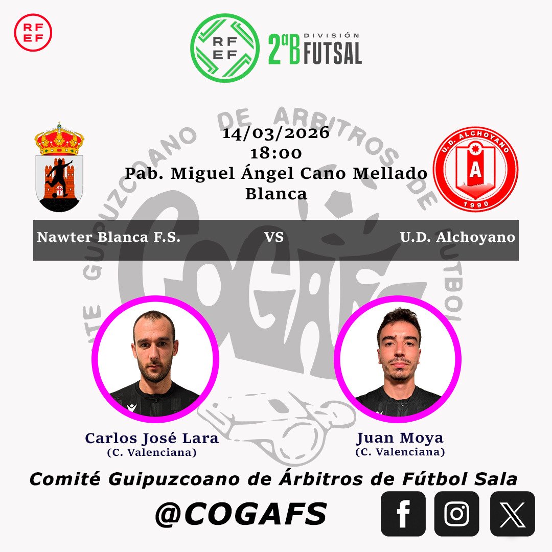 Comité Guipuzcoano de Árbitros de Fútbol Sala tweet media