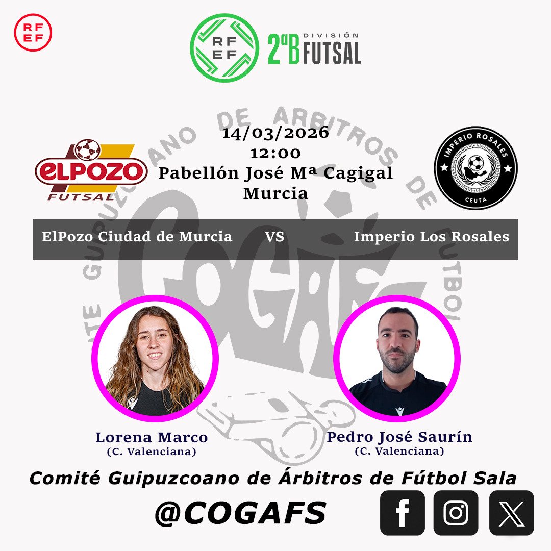 Comité Guipuzcoano de Árbitros de Fútbol Sala tweet media