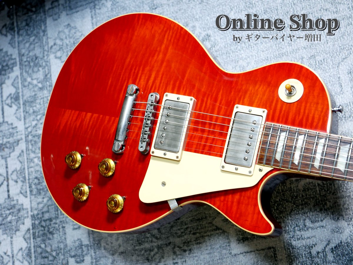 keimsd's tweet photo. 2017 Gibson Custom Shop LIMITED RUN 1958 Les Paul Standard BOTB Page160 VOS
https://t.co/lRMCHgkZWQ

'50年代に実在したレア・カラー、チェリー・レッドフィニッシュを採用した'58レスポールが新着！！これは渋い。