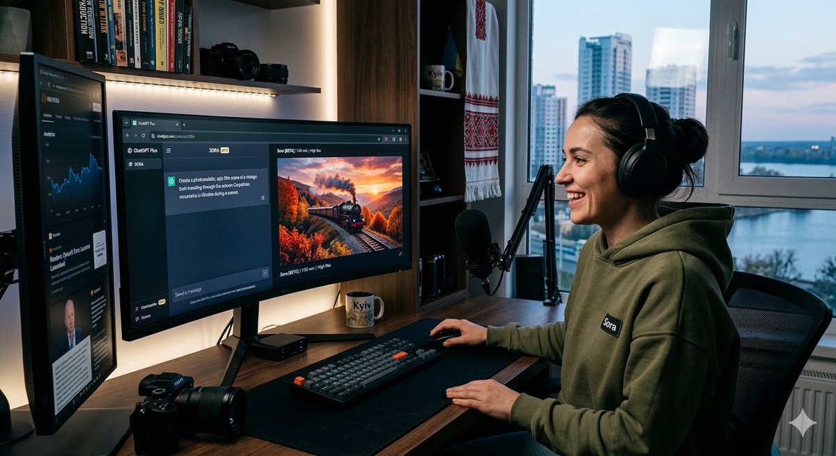 bidon_games's tweet photo. The wait is officially over! 🎬 OpenAI has announced the launch of Sora. We’re moving from "text-to-image" to full-blown "text-to-cinema" right inside ChatGPT. 🚀
The barrier to entry for filmmaking just hit zero. Is this the end of traditional stock footage?
#OpenAI #Sora #AI #FutureOfVideo #ChatGPT