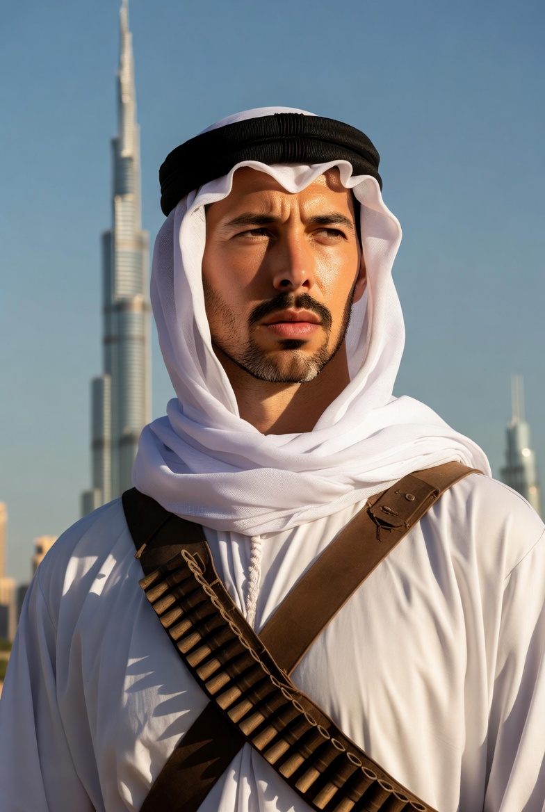 Dplanet's tweet photo. 🚨🇦🇪 Whoever called Andrew Tate...
 'Lawrence of Dry Labia' needs an award asap 🐪🤣 https://t.co/Ajj7vYNQ2x