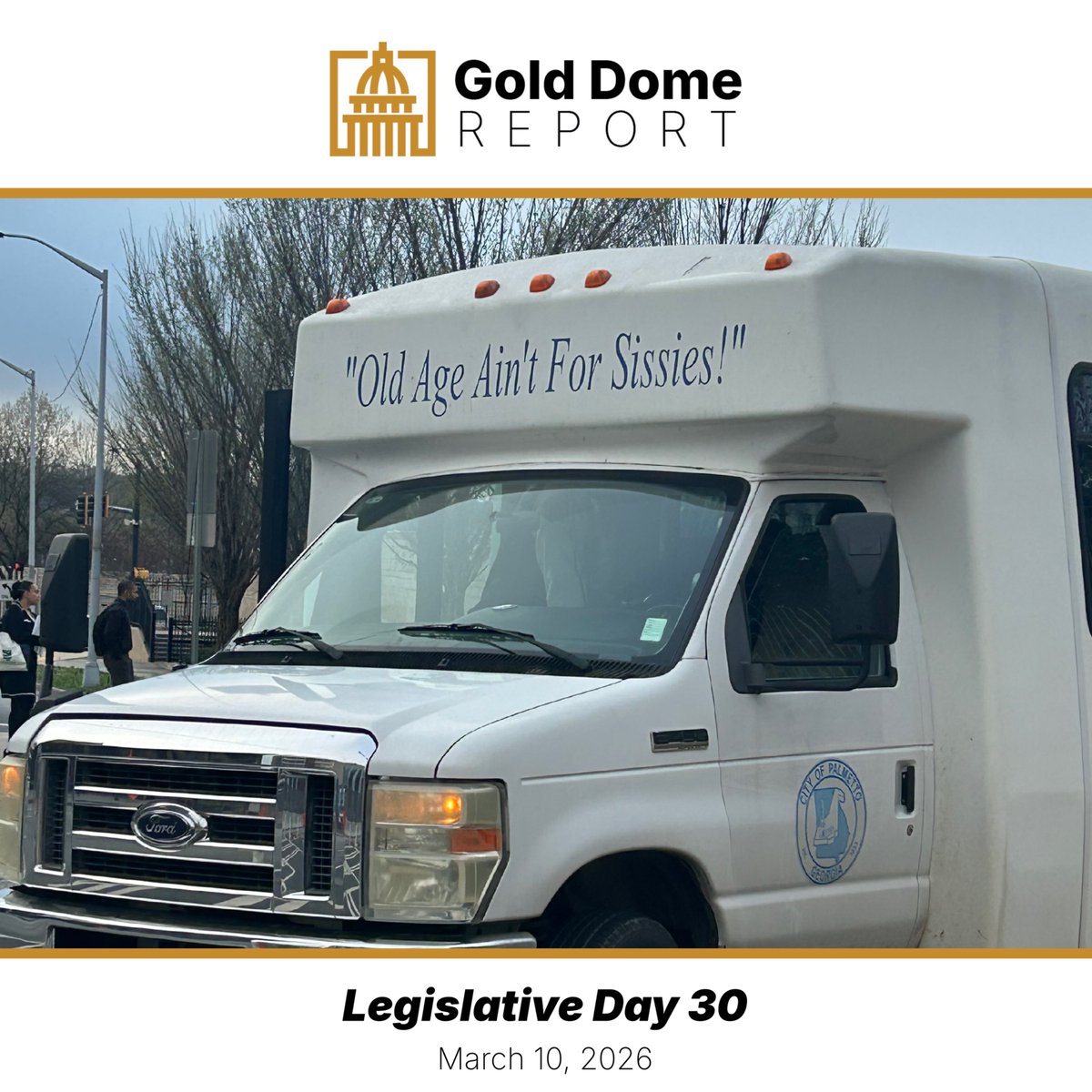 georgesray's tweet photo. LEGISLATIVE DAY 30: Budget Moves. Young Spirits. No Sissies. Read more in this #GoldDomeReport: https://t.co/UqFnY2JpT2 #gapol https://t.co/bIBWyhBtqV
