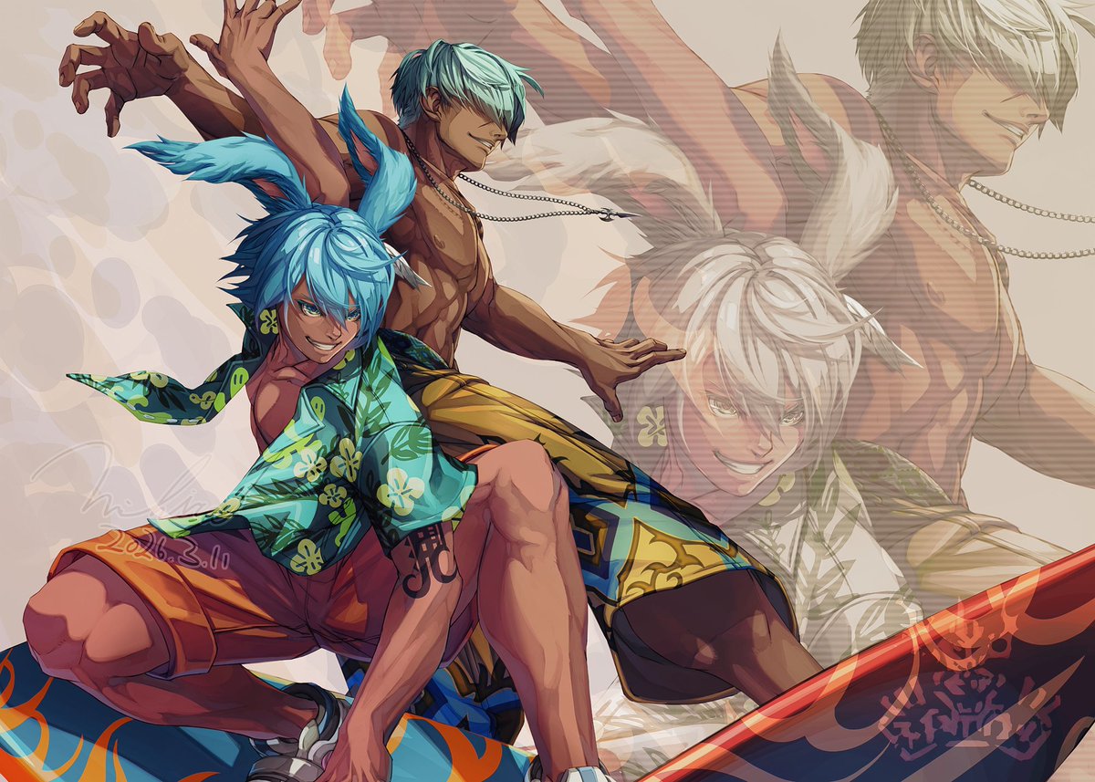 Mihira_Fanfic's tweet photo. -The Arcadion-
The Xtremes

#FF14 #FFXIV https://t.co/RTnkbBrWtG