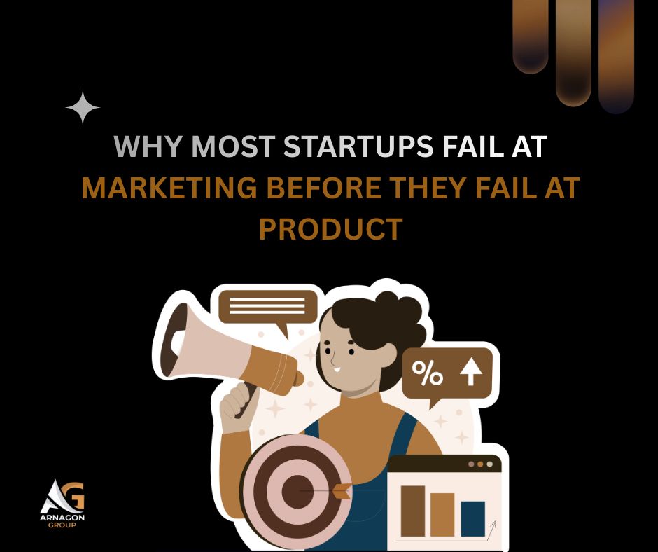 Most people don't understand that startups don’t die because their product is bad.
They die because nobody knows it exists.

Here’s the truth:

Startups often treat marketing like a celebration.
But marketing is survival.