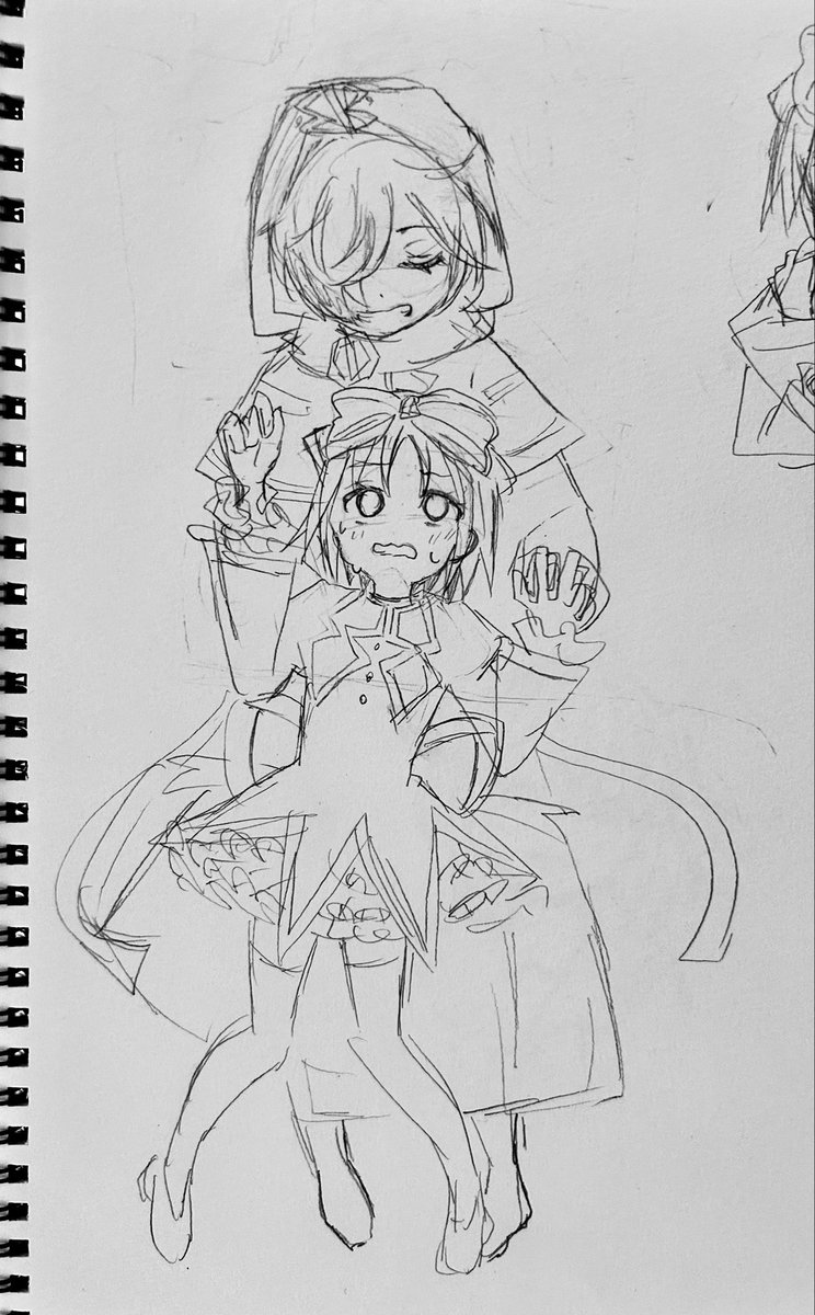 B_KA___'s tweet photo. 身長差に萌えてた過去絵 https://t.co/PlDdnZdxwO