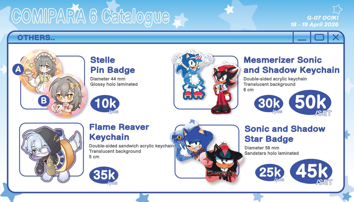 Abe 🍉 📌 PO Comipara 6 G-07 tweet media