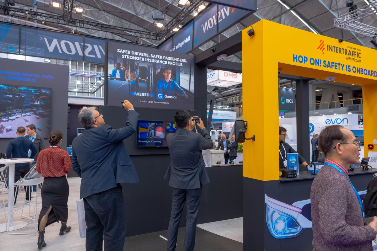 HikvisionEurope's tweet image. 🚦 Intertraffic Amsterdam has officially started!

#Intertraffic #SmartMobility #TrafficManagement #Innovation #Hikvision #ITS