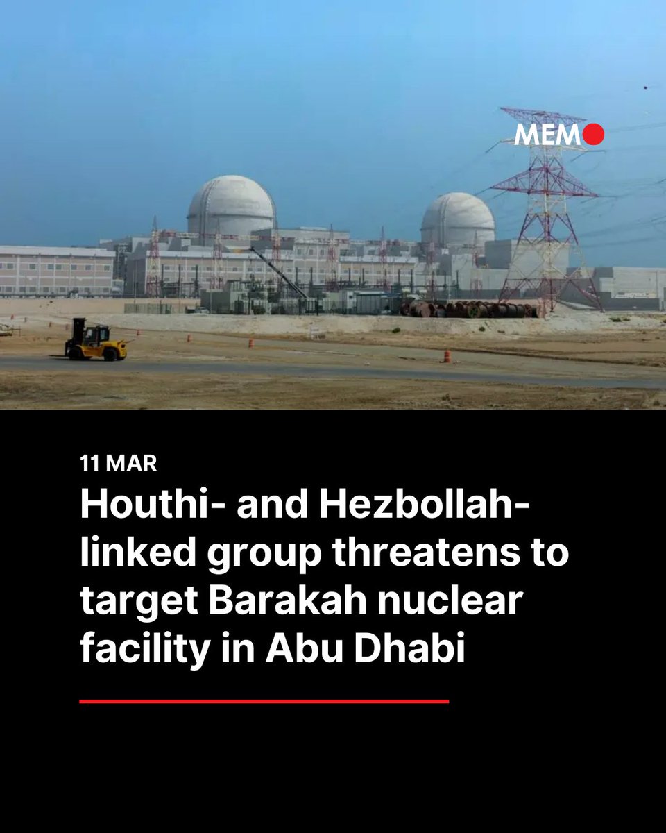 A group calling itself the “Brigades of the True Promise in the Arabian Peninsula” has threatened to target al Barakah nuclear facility in Abu Dhabi.

In a statement issued early on Wednesday, the group said: “In fulfilment of our duty in the battle of Islam against the Jews and