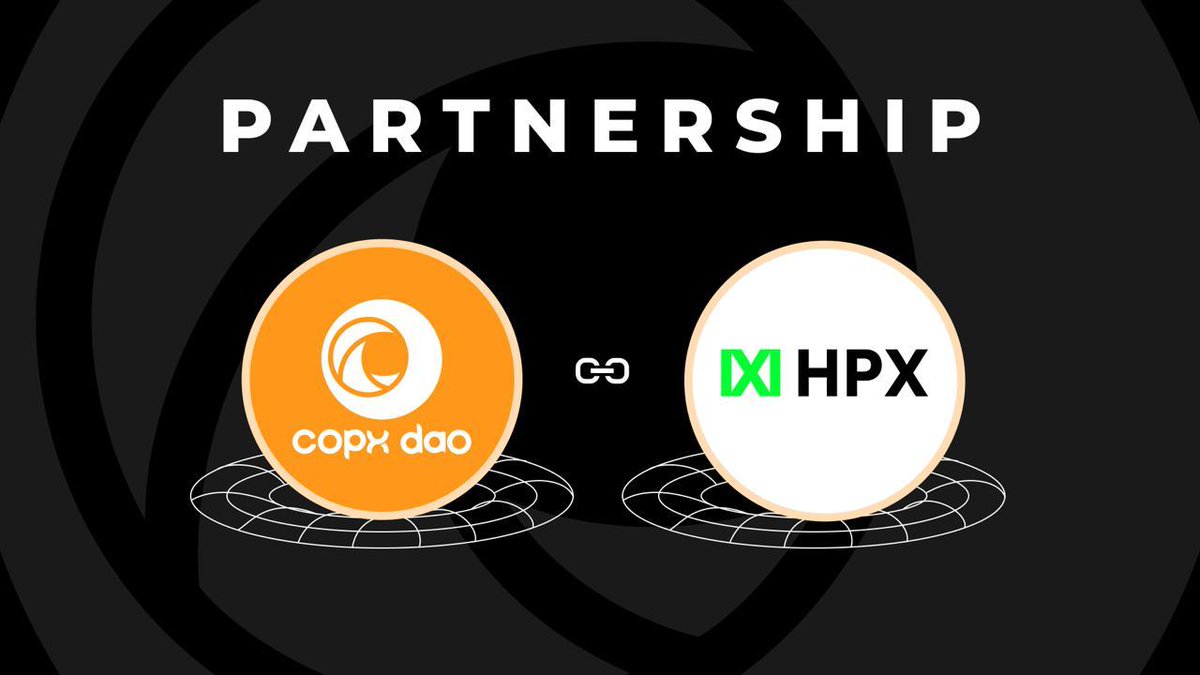 Copx_DAO's tweet photo. COPX x HPX ๐
Weโre excited to announce that COPX has partnered with HPX @Hpx_Official, the next-generation Web3 financial gateway bringing crypto into real life! ๐๐ณ
We can now access safer, faster, and more versatile crypto financial services across the globe.
#COPX #HPX https://t.co/riCyCx6cM2