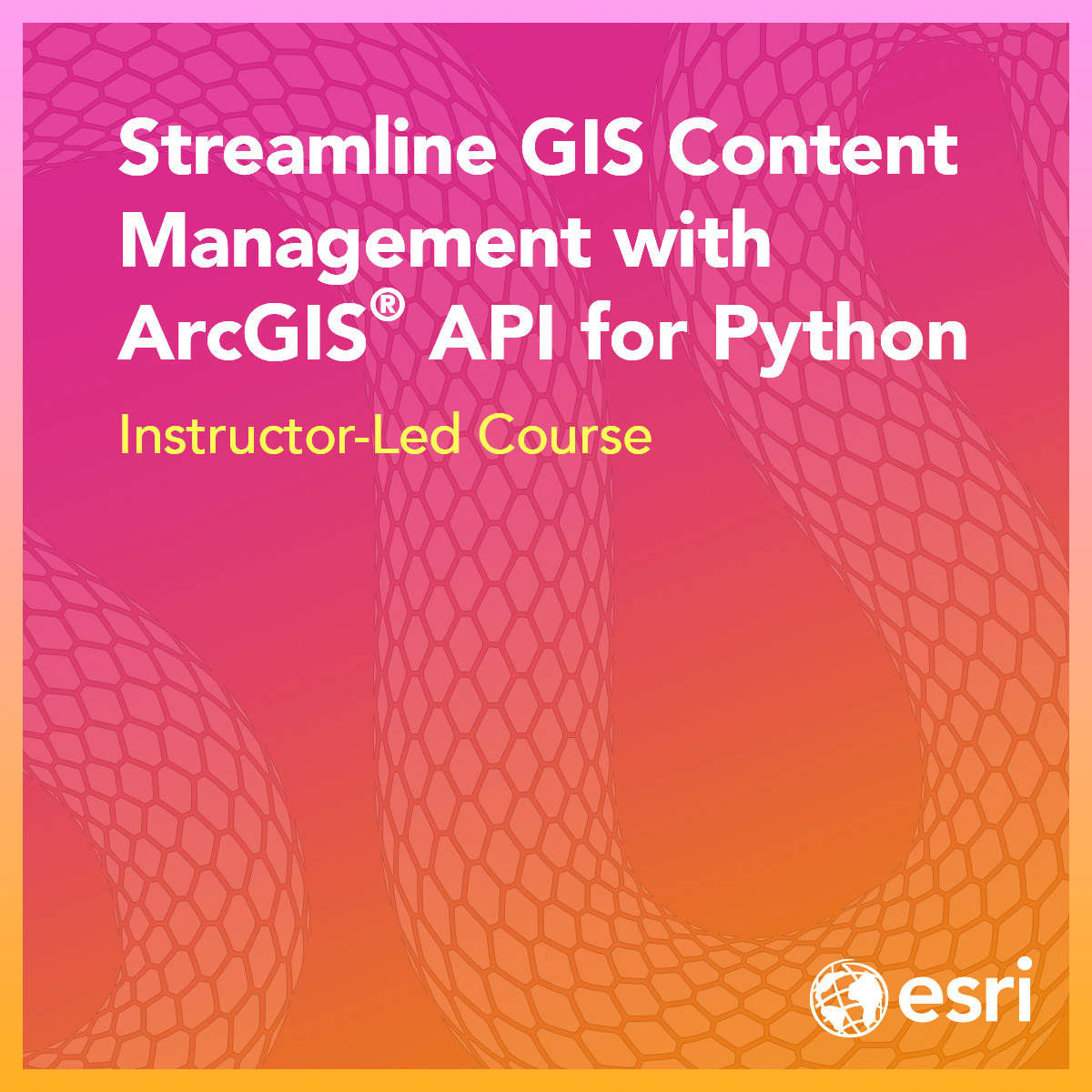 Esri Training tweet media