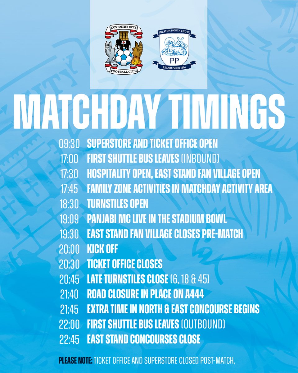 CCFC Supporter Services tweet media