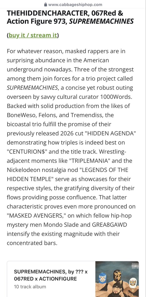 ACTION FIGURE tweet media