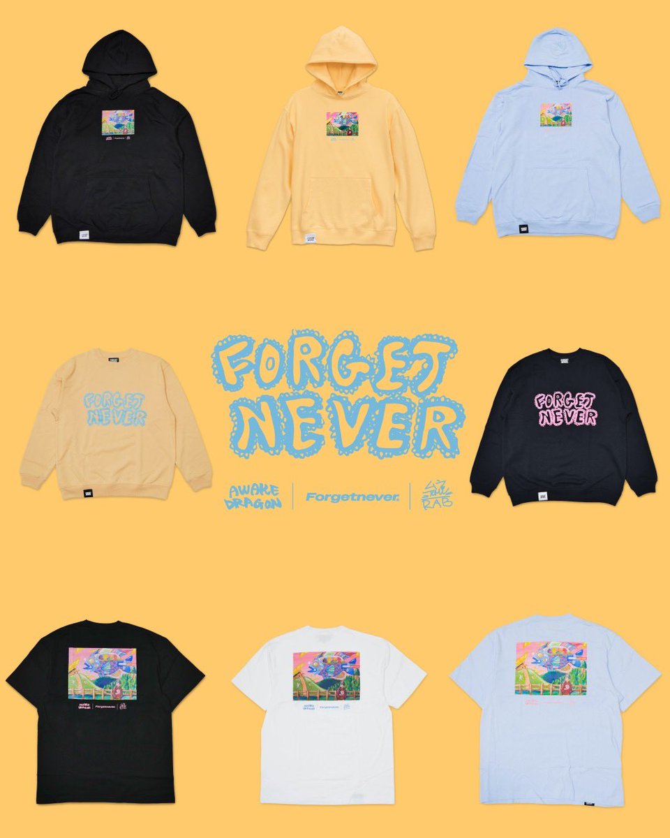 FORGET NEVER CLOTHING tweet media