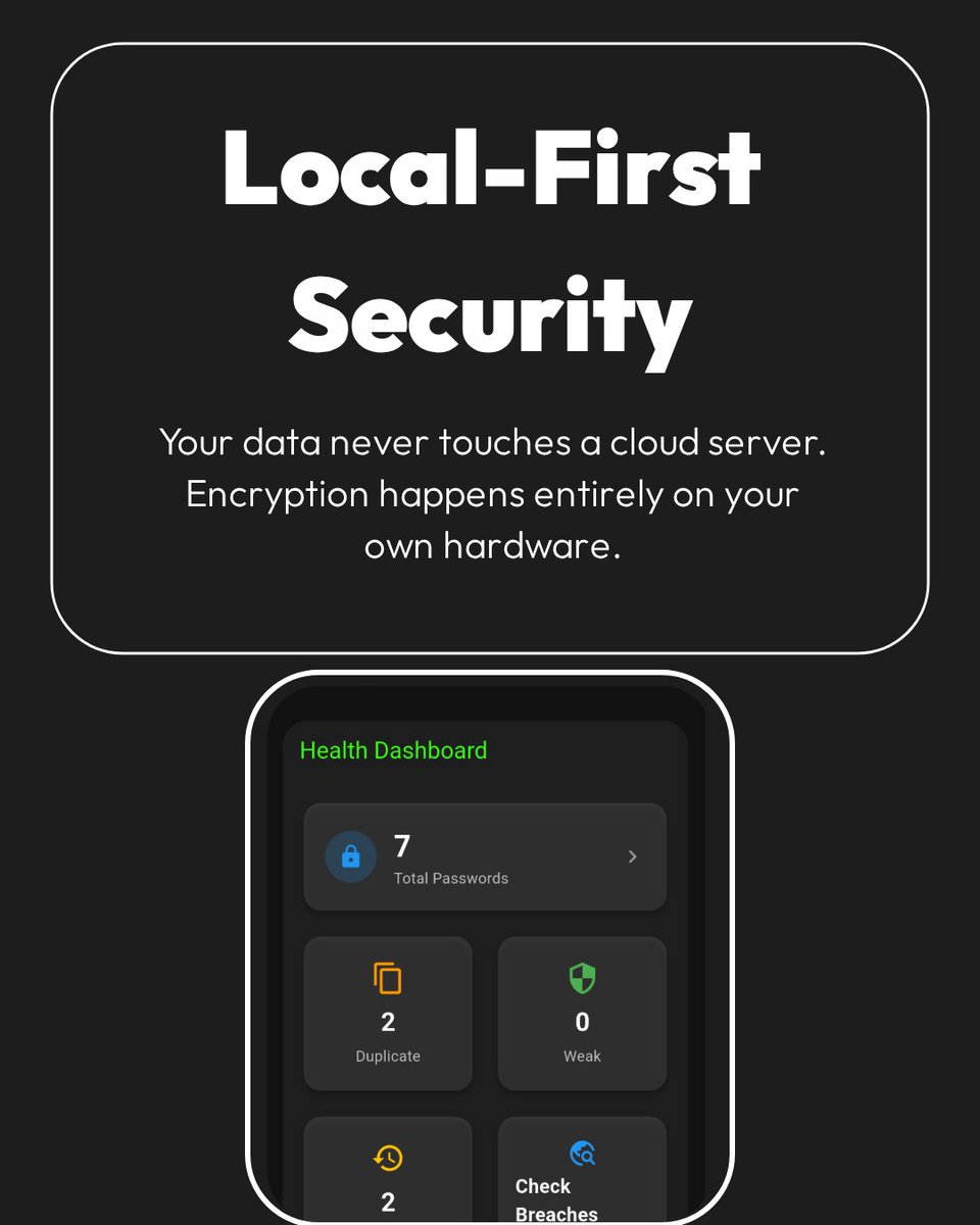 TheKryptVault's tweet photo. Security is a fundamental digital right, not a rental service.

That's why Krypt is completely FREE to use for your everyday password management. Get military-grade encryption, two isolated vaults, and a plausible deniability Decoy Vault without paying a dime.

Want cloud sync and secure notes? Upgrade to Lifetime Pro for a one-time fee of $24.99. No subscriptions. Total ownership.

Stop renting your privacy. Read our founder's story on why we’re disrupting the subscription model here: https://t.co/pANC7CKveZ

#PasswordManager #CyberSecurity #NoSubscriptions #PrivacyFirst
