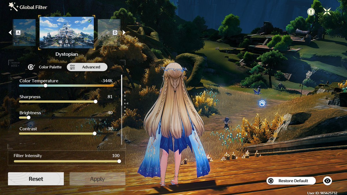 hiyuuuuuki's tweet photo. My personal graphics settings for everyone asking https://t.co/LrvFimSlWn