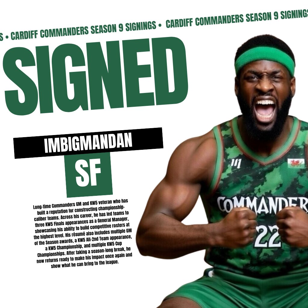 Cardiff Commanders🏴 tweet media